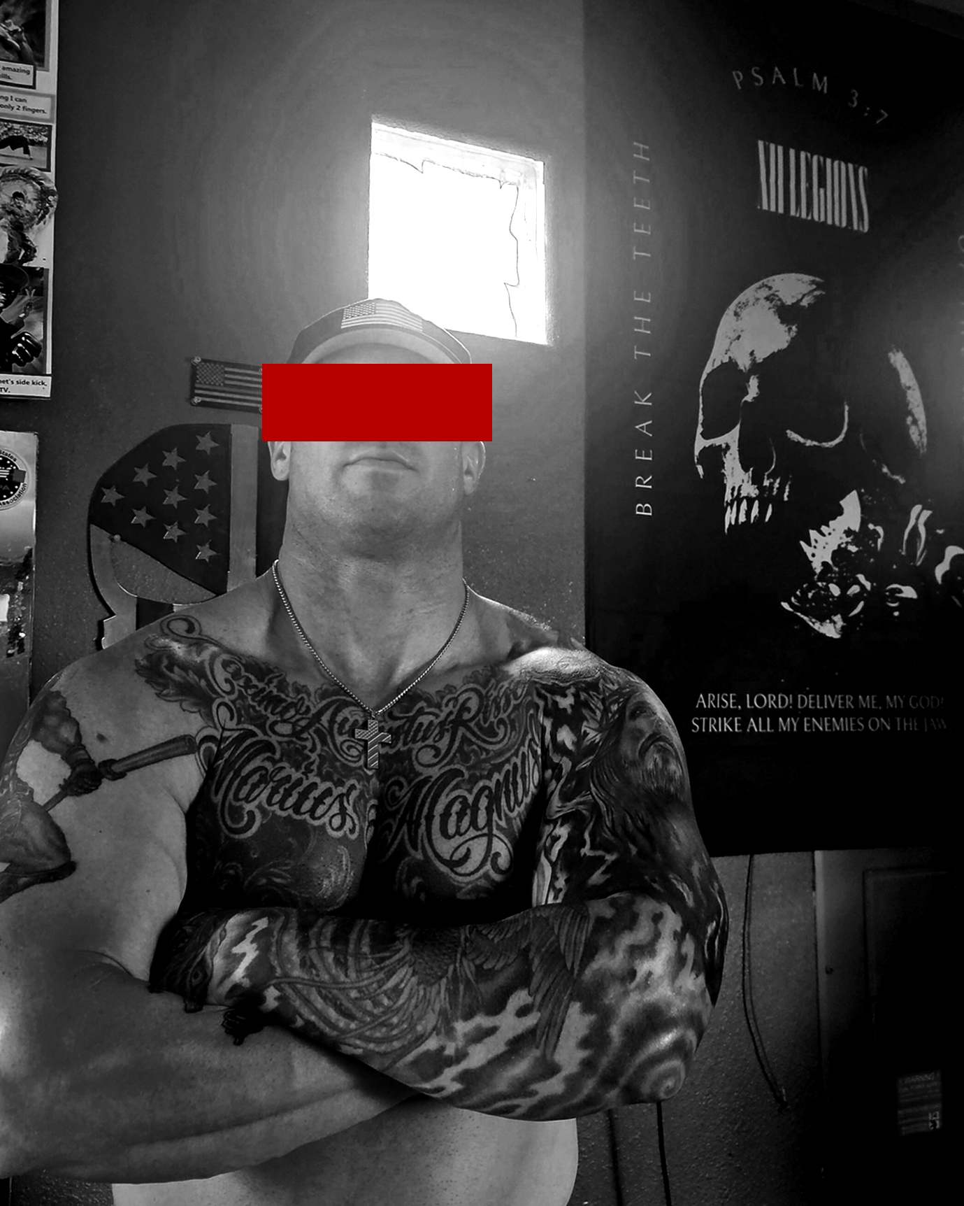 PSALM 3:7 HOODIE/FLAG LOADOUT