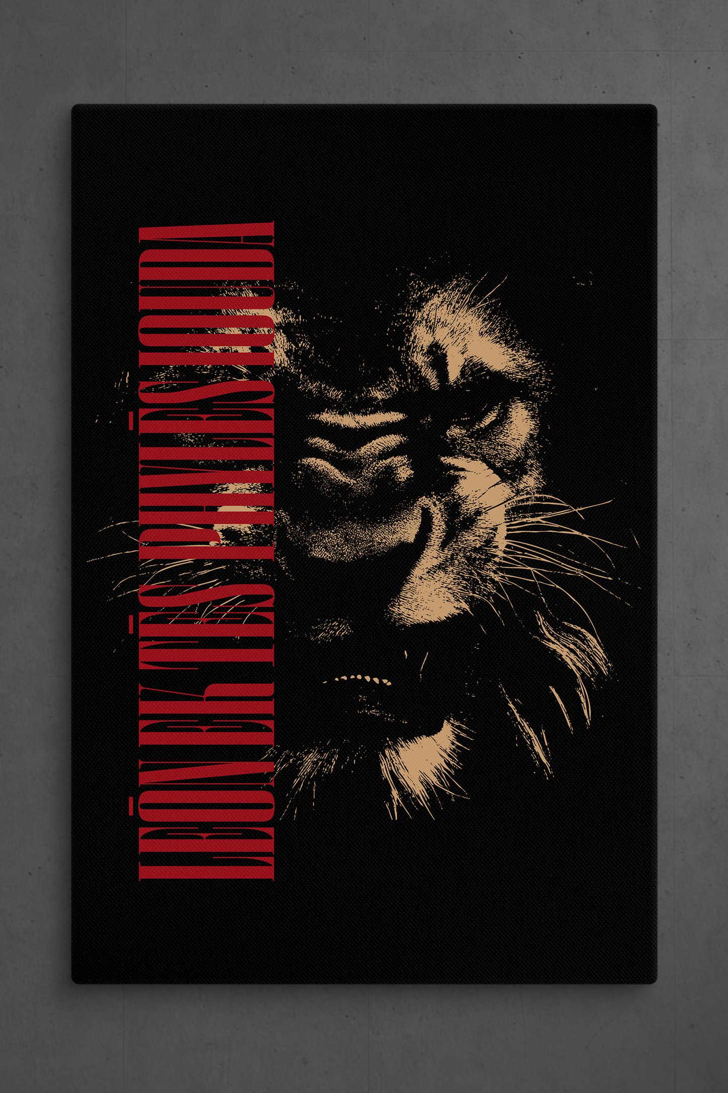 LION OF JUDAH Canvas