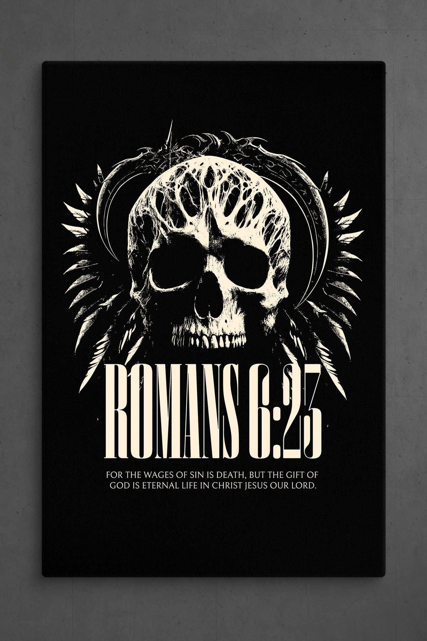 ROMANS 6:23 Canvas