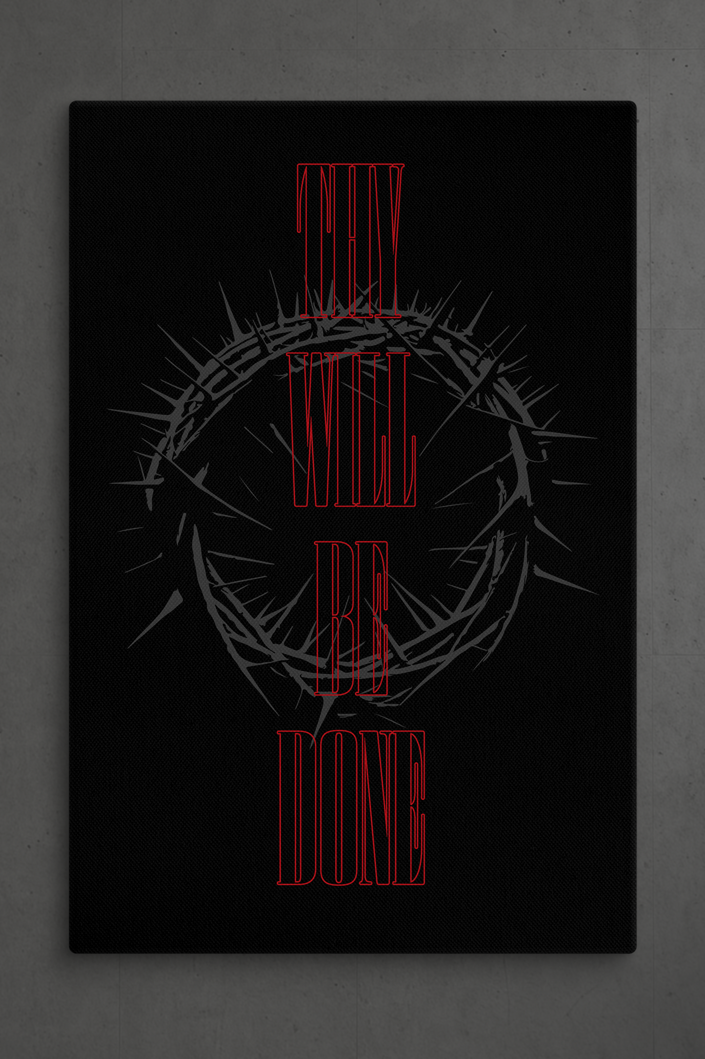 THY WILL Canvas