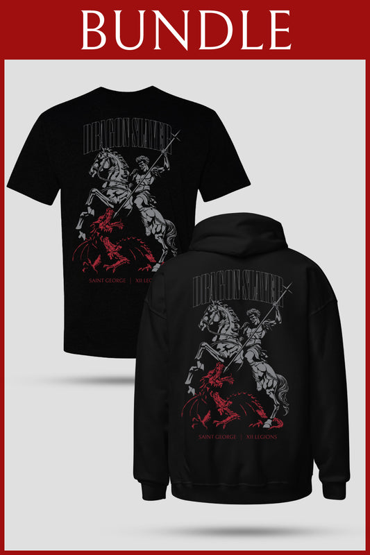 SAINT GEORGE T-SHIRT/HOODIE BUNDLE