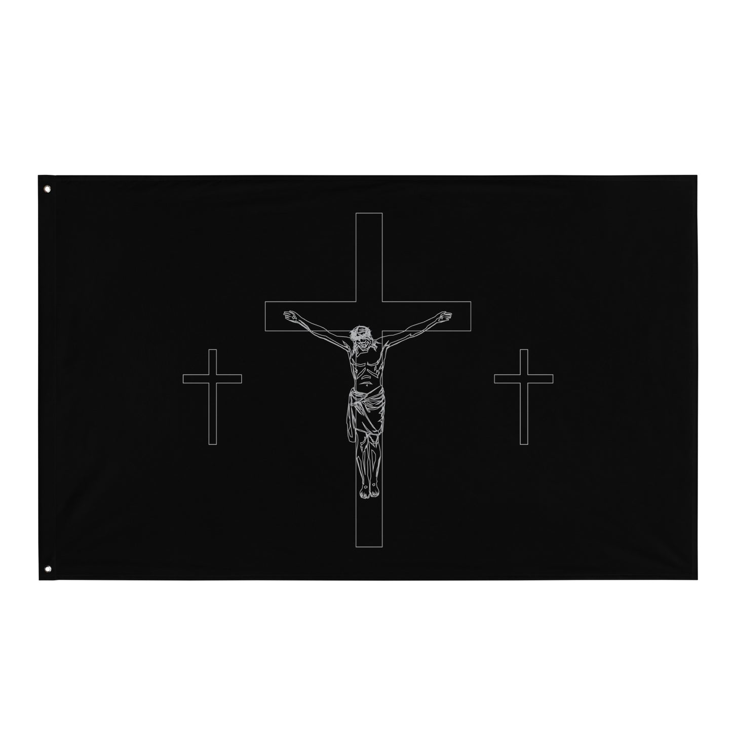 CRUCIFIXION FLAG