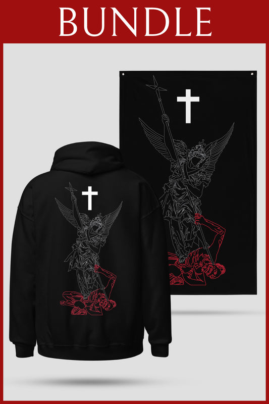 SAINT MICHAEL HOODIE/FLAG LOADOUT