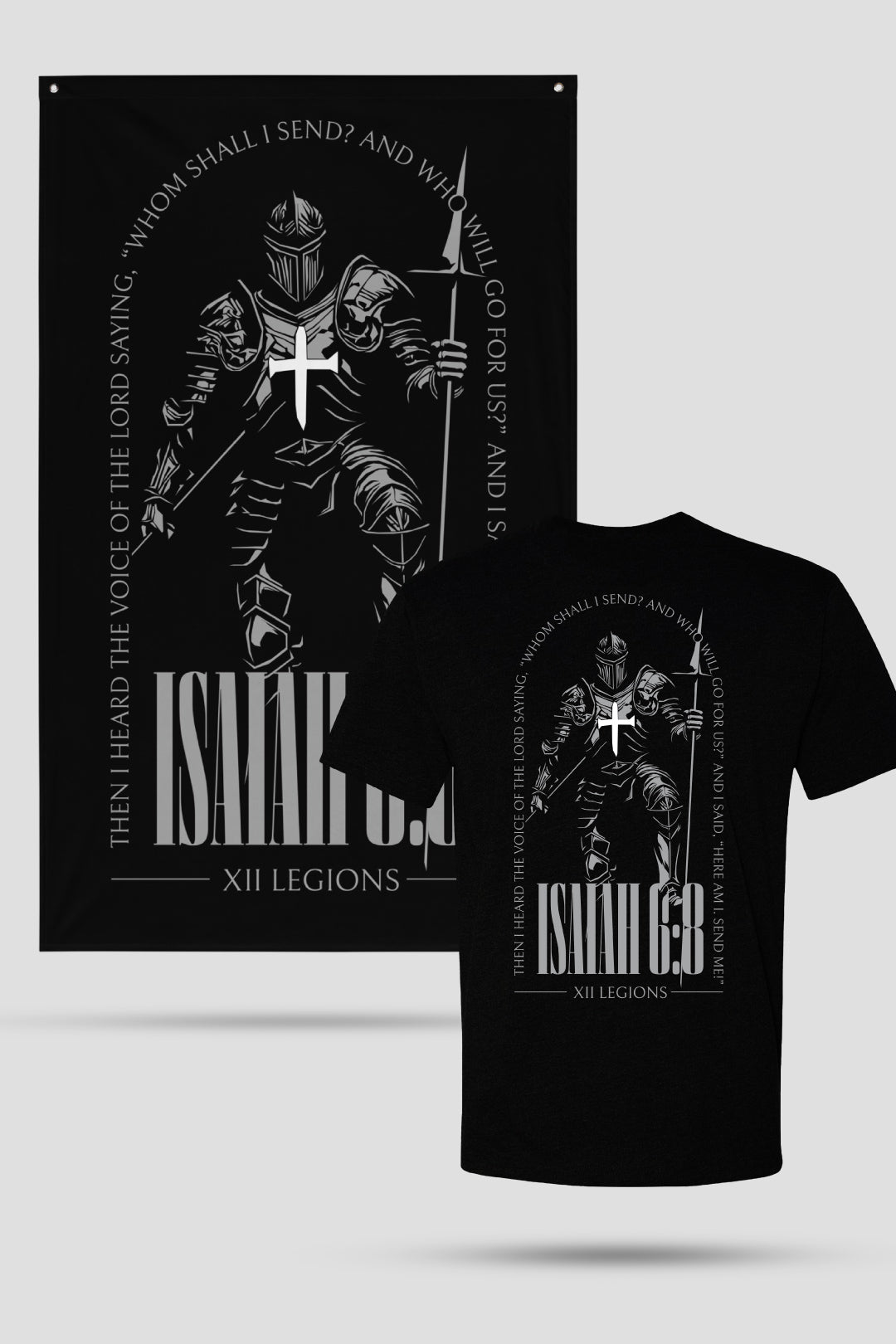 ISAIAH 6:8 T-SHIRT/FLAG LOADOUT