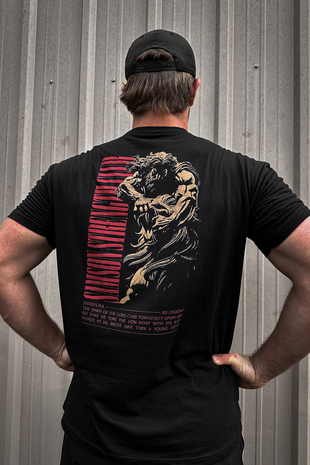 SAMSON STRENGTH CLUB T-shirt